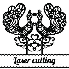 a set of templates toppers with birds