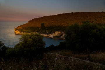 Rocky coastline