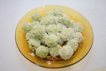 Close up of Malay traditional dessert called 