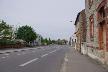 Fototapeta na wymiar Rue de Châteaugiron à Rennes