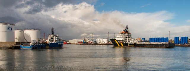 Aberdeen Harbour Arrival
