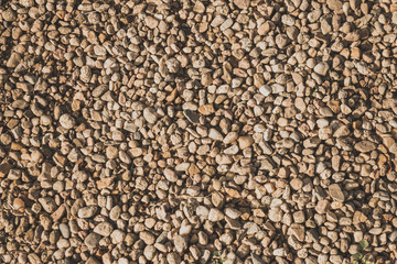 Arrière-plan de texture de cailloux de gravier plan large