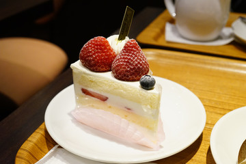 いちごのショートケーキ