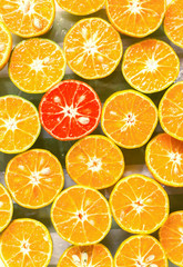 Background the difference between orange, yellow and red