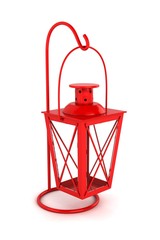 Vintage Lantern 3D Rendering Illustration
