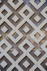 Seamless oriental wall pattern