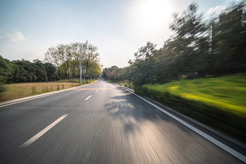 Fototapeta premium road in city