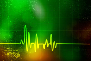 2D illustration medical structure background