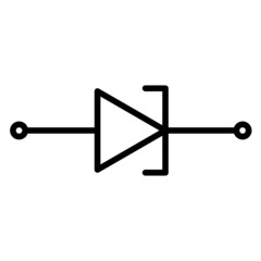 Symbol Tunnel Diode icon Tunnel Diode