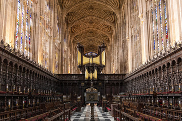 King's College Chapel in Cambridge UK