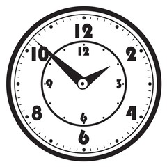 Clock icon. World time concept. Business background. Internet marketing. Daily infographic