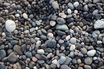 pebbles on the beach