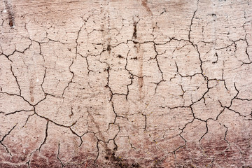 Texture of a concrete wall with cracks and scratches which can be used as a background