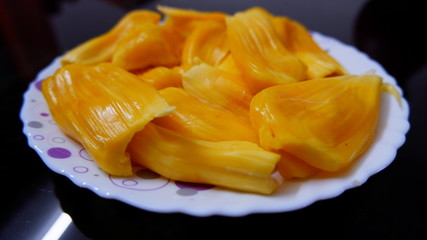 Indian Kerala ripened big jackfruit