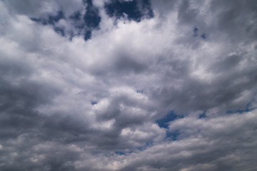 Fototapeta premium Himmel mit dramatischen Wolken