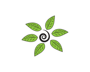 Spiral Leaf Logo 
