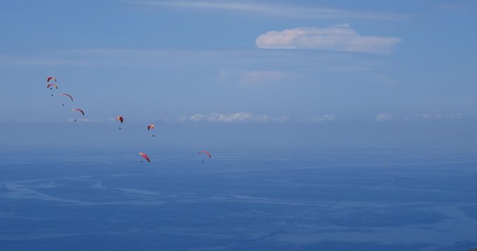 paragliding para gliding oludeniz fethiye turkey babadag blue lagoon scenery