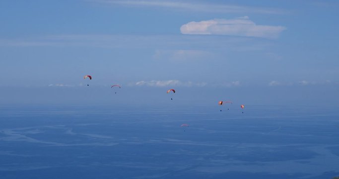 paragliding para gliding oludeniz fethiye turkey babadag blue lagoon scenery