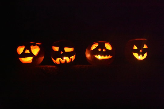 Les citrouilles d'Halloween