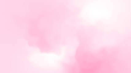 Abstract ping soft cloud background in pastel colorful gradation.