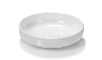 White plate