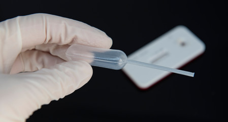 risultato di test COVID-19 il nuovo coronavirus partito da wuhan china