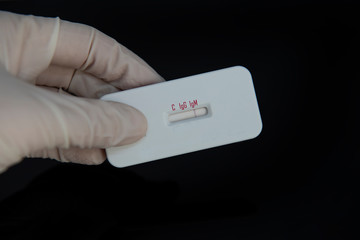 risultato di test COVID-19 il nuovo coronavirus partito da wuhan china