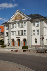 Fototapeta premium Rathaus in Krauchenwies bei Sigmaringen (Hohenzollern)