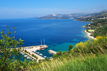 Fototapeta na wymiar Adriatic coast in Croatia, Europe