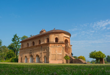 The historic Rang Ghar of Assam.