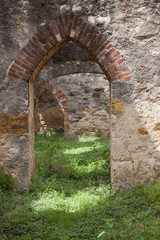 Texas Mission buildings detail