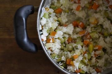 rice with vegetables