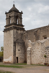 Fototapeta na wymiar Texas Mission buildings detail