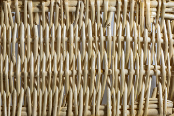 the woven texture of the branches