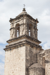 Fototapeta na wymiar Mission Bell Tower from Texas