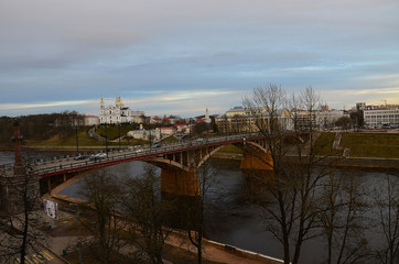 Kirov bridge Vitebsk Belarus