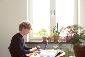 Working from home with bookkeeping