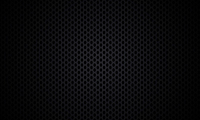 Black background. Black texture metal steel background. Dark carbon fiber texture. Web design template vector illustration EPS 10.