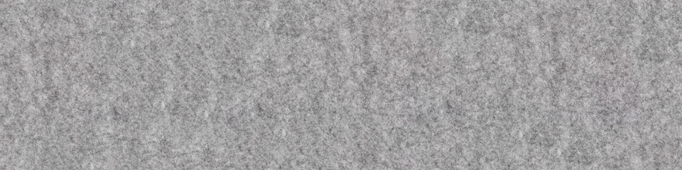 Texture of gray felt for abstract backgrounds. Panoramic seamles
