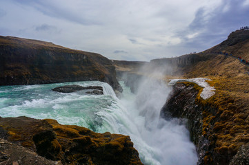 waterfall in iceland
