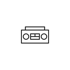 Recorder Vector icon . Lorem Ipsum Illustration design