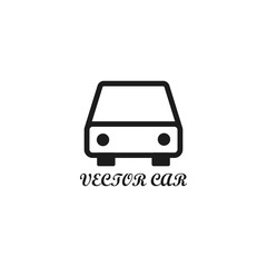 Car Vector icon . Lorem Ipsum Illustration design