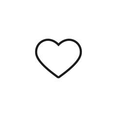 heart Vector icon . Lorem Ipsum Illustration design