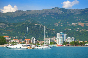 Naklejka premium Kotor resort in Montenegro, Europe