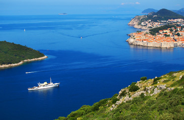 Dubrovnik, Croatia - Beautiful romantic old town of Dubrovnik, Croatia, Europe