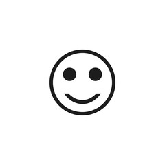 Smile Vector icon . Lorem Ipsum Illustration design