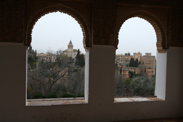 
Alhambra palace complex in Spain - obrazy, fototapety, plakaty