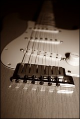 Photo of guitar body