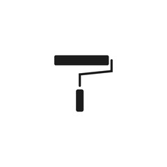 Paint Roller Icon . Lorem Ipsum Illustration design