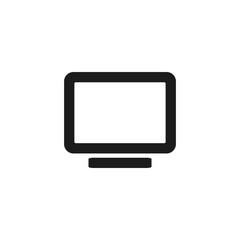 Vector icon laptop . Lorem Ipsum Illustration design